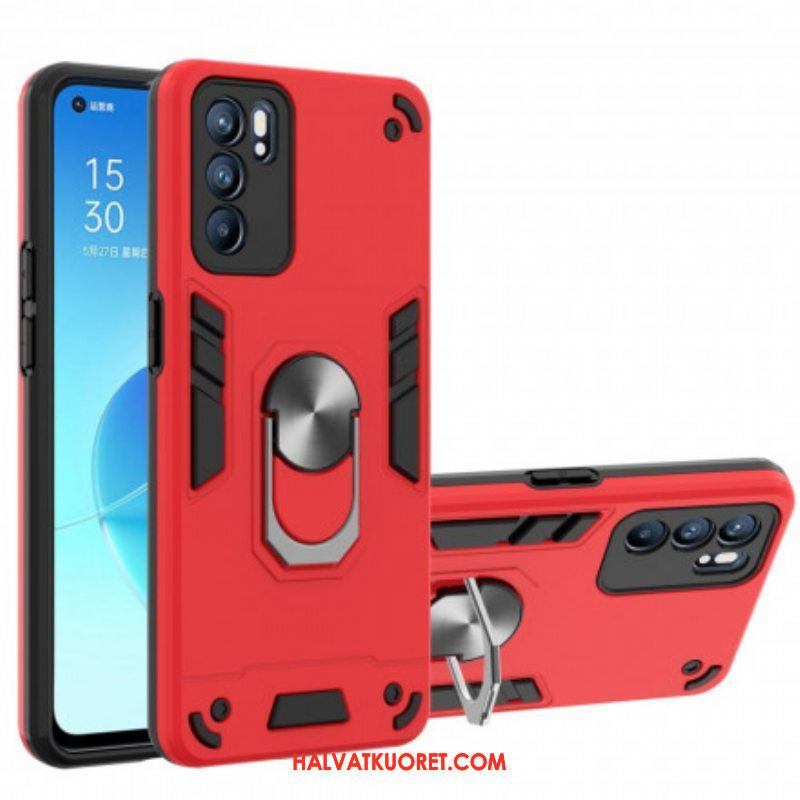 Case Oppo Reno 6 5G Irrotettava Sormusteline