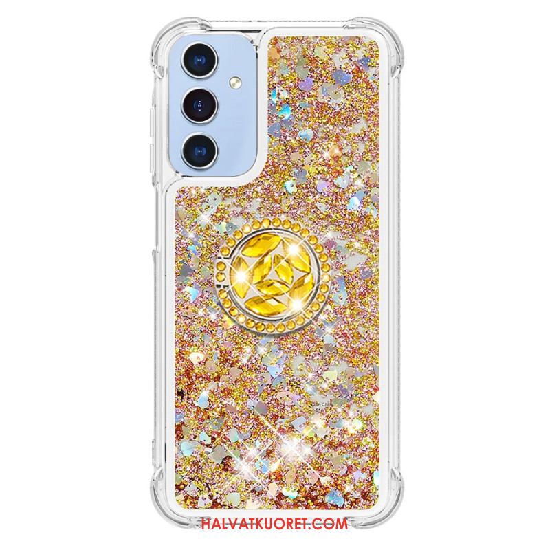 Case Samsung Galaxy A15 5g Puhelinkuoret Liquid Glitter -tukirengas