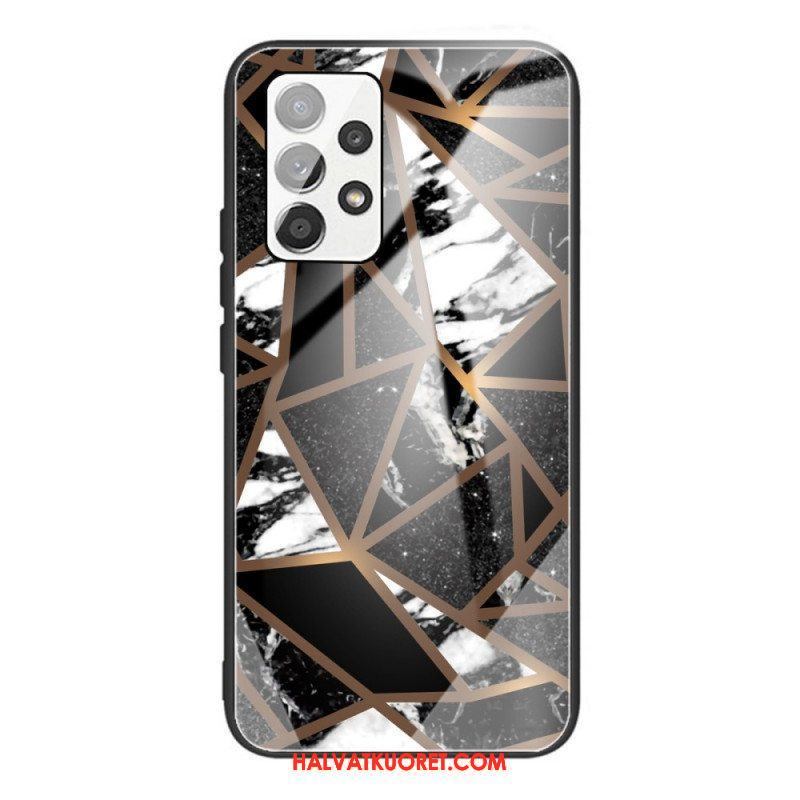 Case Samsung Galaxy A53 5G Geometria Marmori Karkaistu Lasi