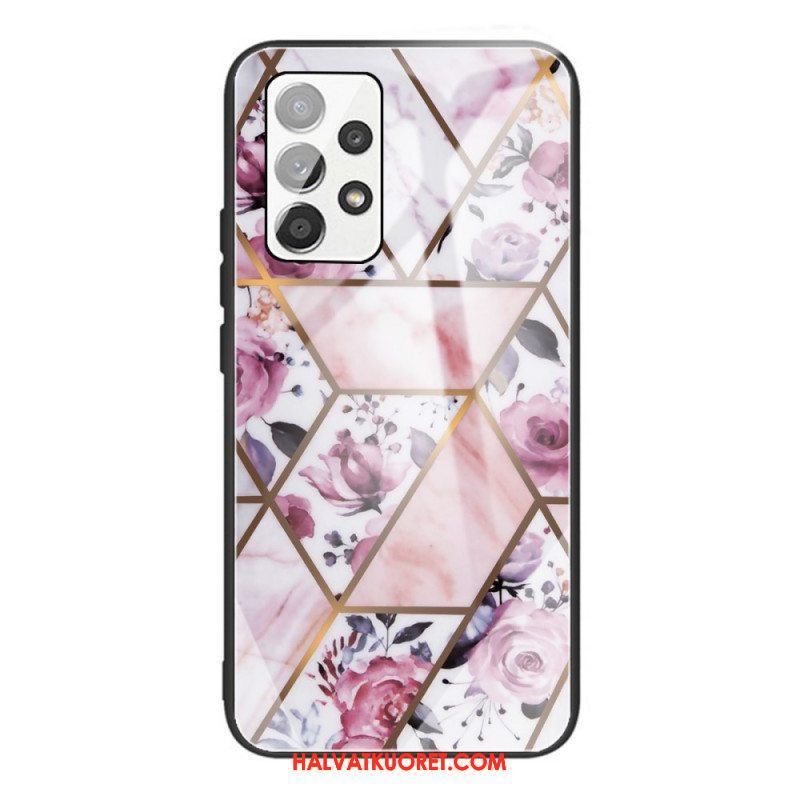 Case Samsung Galaxy A53 5G Geometria Marmori Karkaistu Lasi