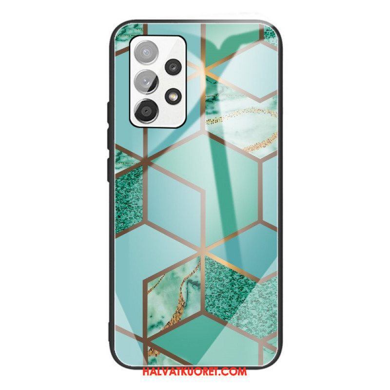 Case Samsung Galaxy A53 5G Geometria Marmori Karkaistu Lasi