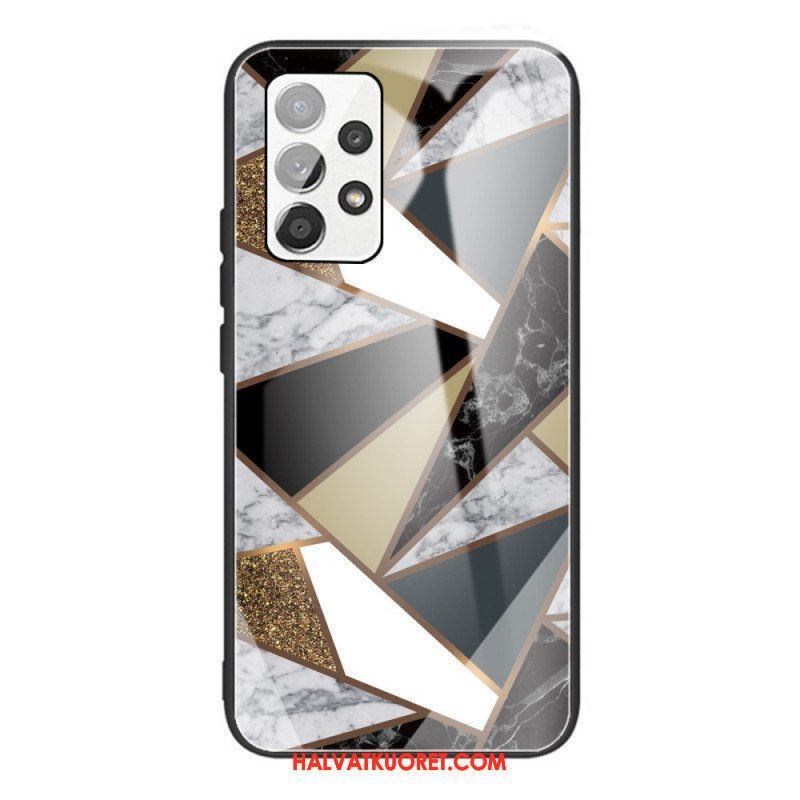 Case Samsung Galaxy A53 5G Geometria Marmori Karkaistu Lasi