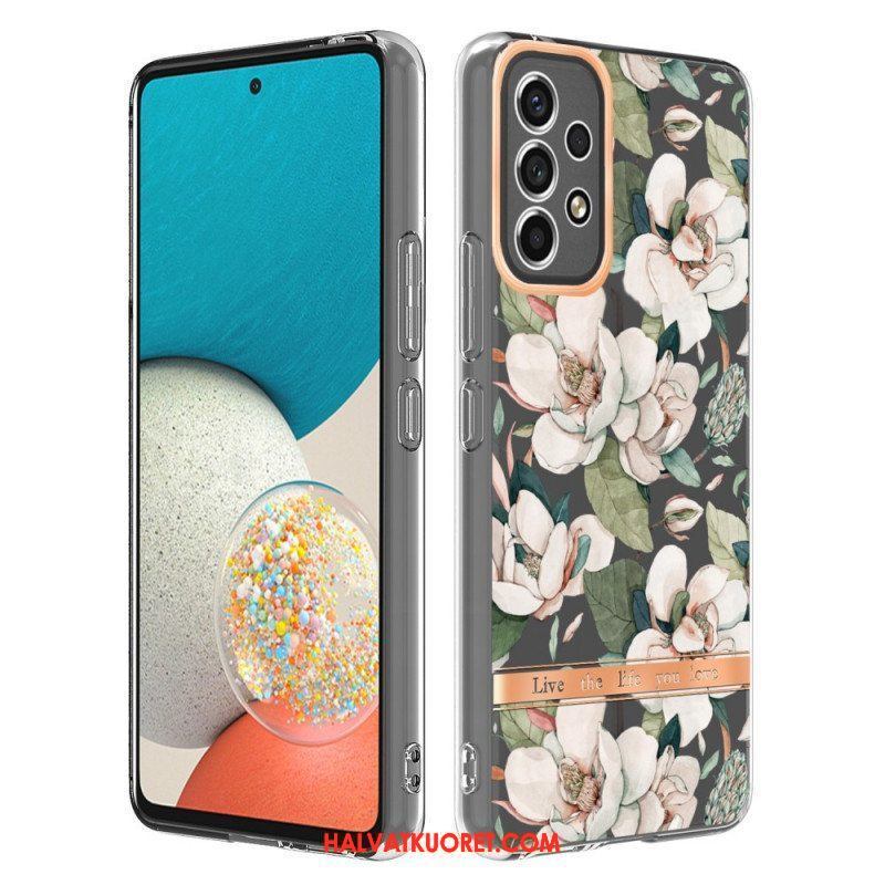 Case Samsung Galaxy A53 5G Saumaton Kukka