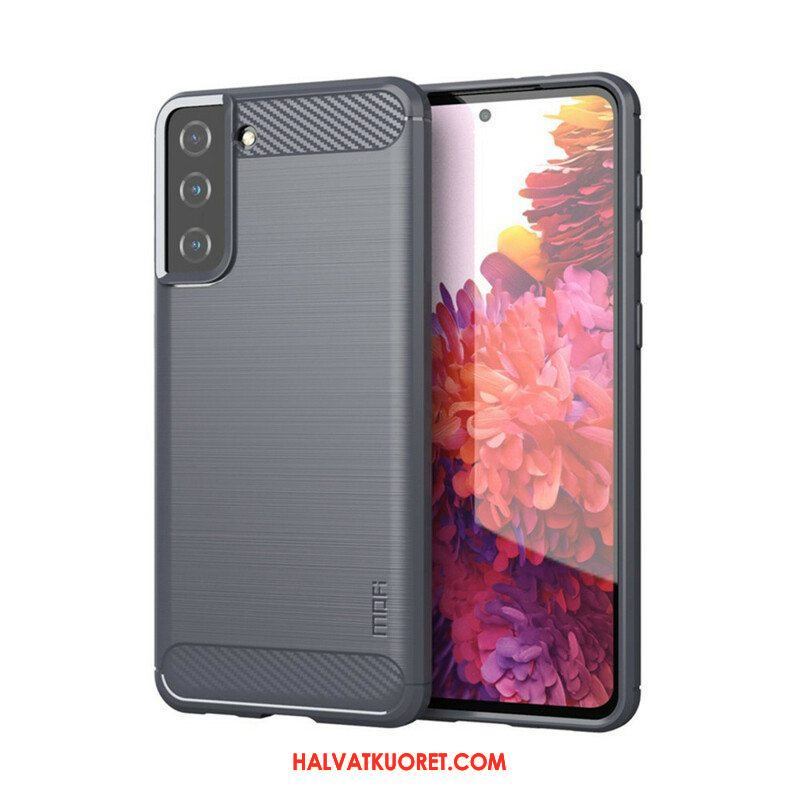 Case Samsung Galaxy S21 Plus 5G Mofi Harjattu Hiilikuitu