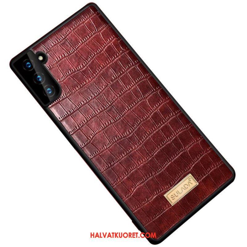 Case Samsung Galaxy S22 5G Sulada Crocodile Skin Effect