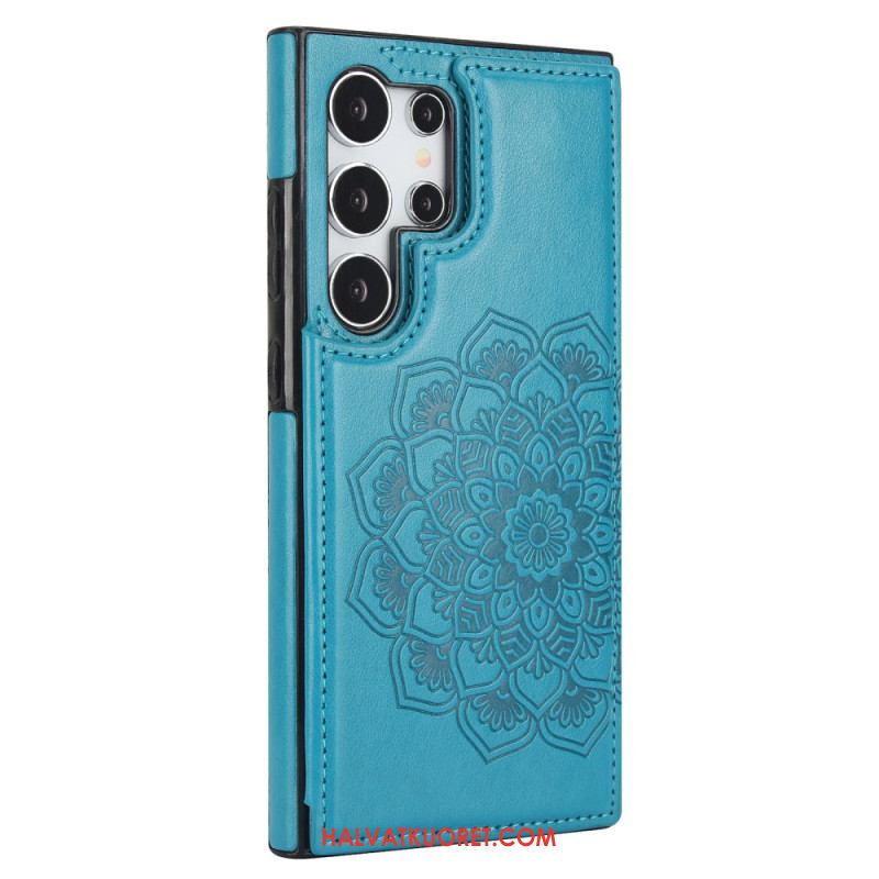 Case Samsung Galaxy S24 Ultra 5g Puhelinkuoret Mandala-kukkakuvio Ja Tuki