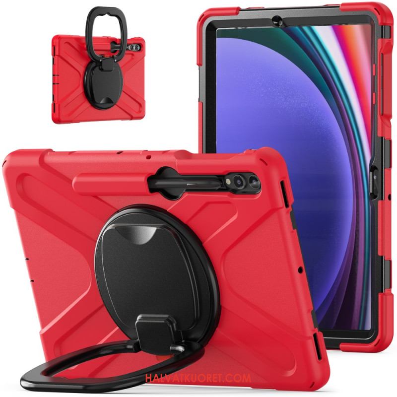 Case Samsung Galaxy Tab S9 Fe Plus Puhelinkuoret Monitoiminen Pyörivä Tuki Ja Kahva