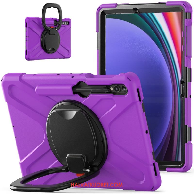 Case Samsung Galaxy Tab S9 Fe Plus Puhelinkuoret Monitoiminen Pyörivä Tuki Ja Kahva