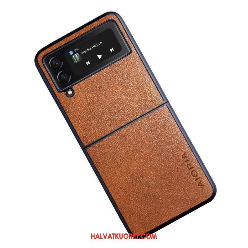 Case Samsung Galaxy Z Flip 4 Kotelot Flip Aioria Nahkaefekti