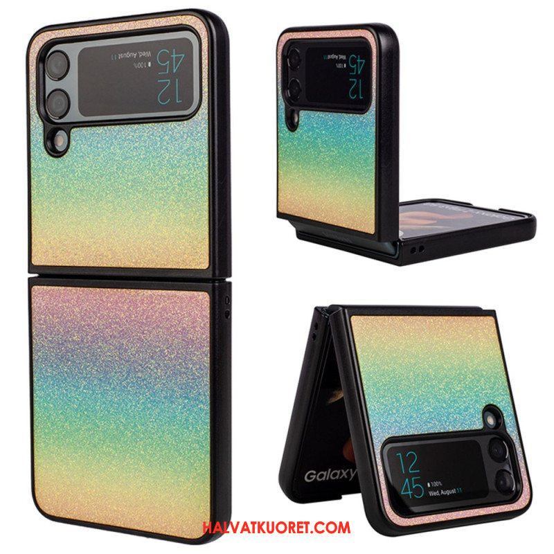 Case Samsung Galaxy Z Flip 4 Kotelot Flip Glitter Gradientit