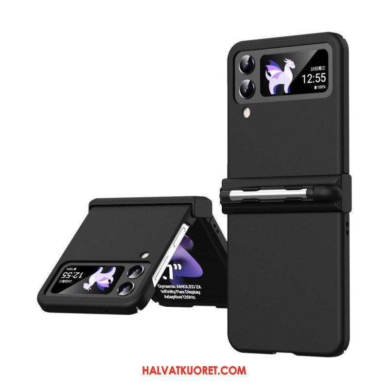 Case Samsung Galaxy Z Flip 4 Kotelot Flip Klassinen Kynällä