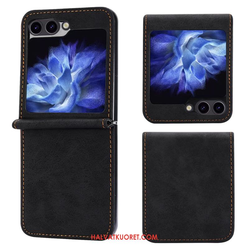 Case Samsung Galaxy Z Flip 6 Puhelinkuoret Keinonahkaa