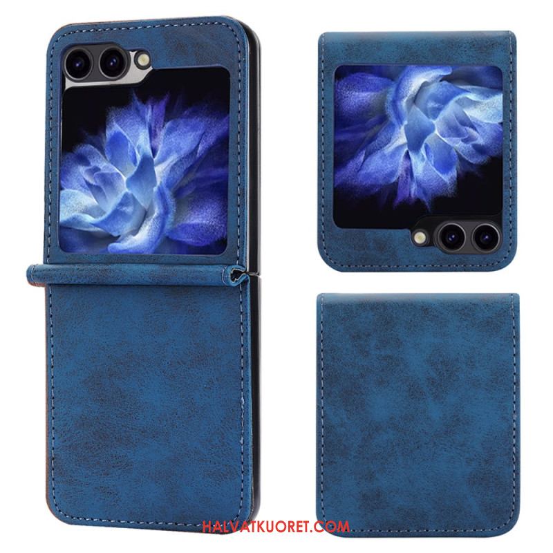 Case Samsung Galaxy Z Flip 6 Puhelinkuoret Keinonahkaa