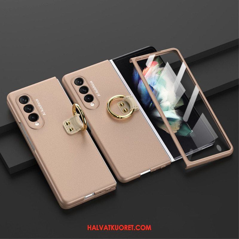 Case Samsung Galaxy Z Fold 3 5G Sormustuki Ja Näytönsuoja Gkk