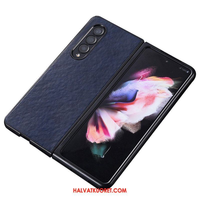 Case Samsung Galaxy Z Fold 4 Faux Nahka Nylon Texture