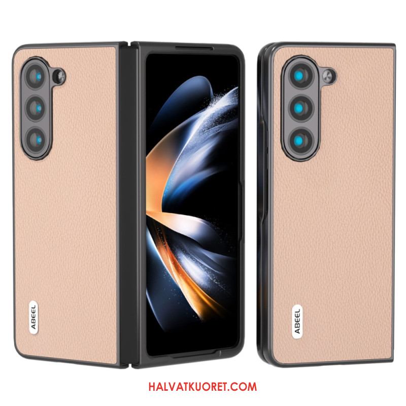 Case Samsung Galaxy Z Fold 6 Puhelinkuoret Litsi Keinonahkaa Abeel