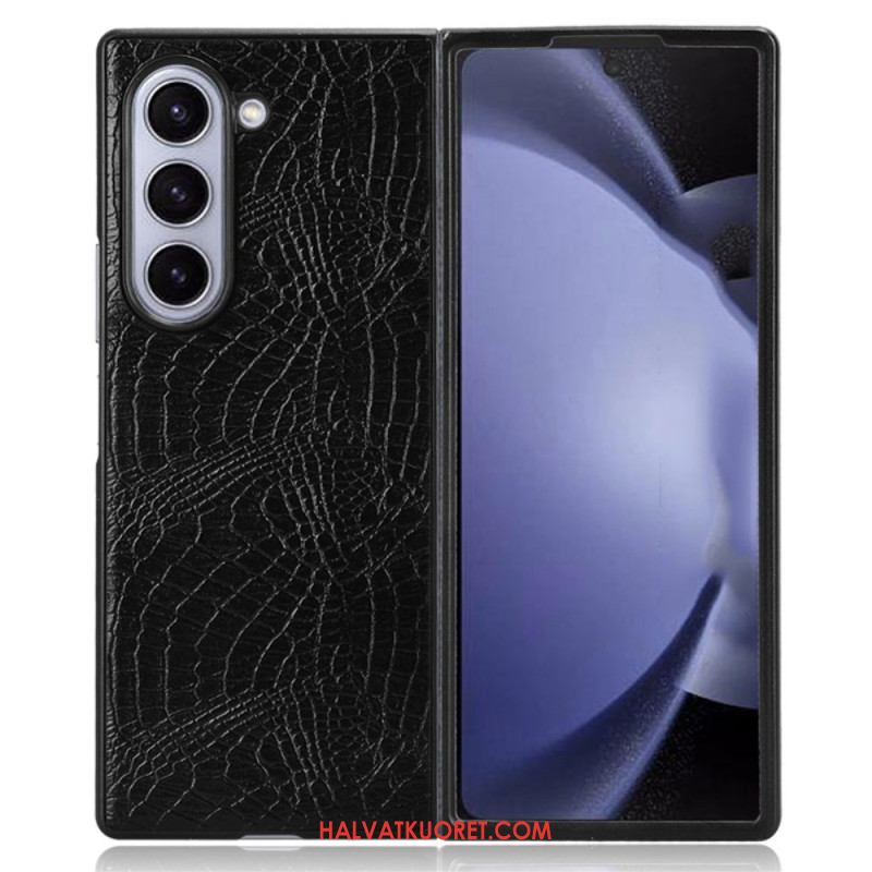 Case Samsung Galaxy Z Fold 6 Puhelinkuoret Nahkaefekti