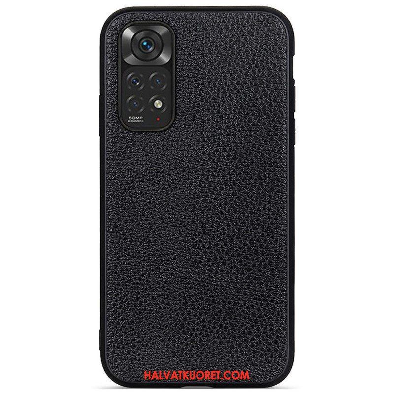 Case Xiaomi Redmi Note 11 / 11S Aitoa Litsi-nahkaa