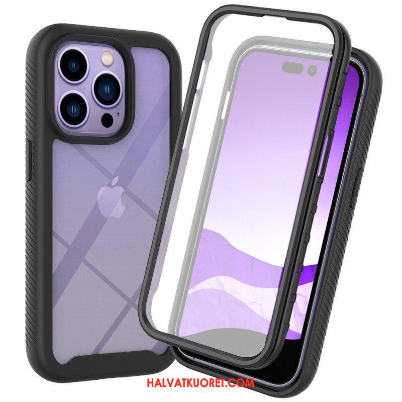 Case iPhone 14 Pro Max Hybridi Näytönsuojalla