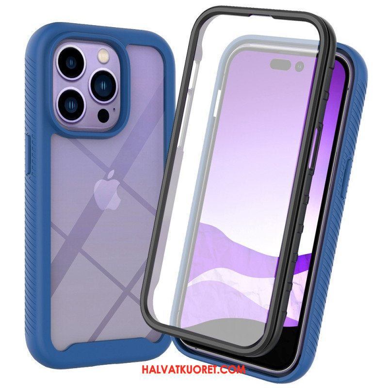 Case iPhone 14 Pro Max Hybridi Näytönsuojalla