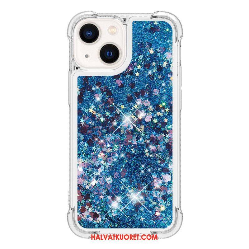 Case iPhone 15 Glitteriä