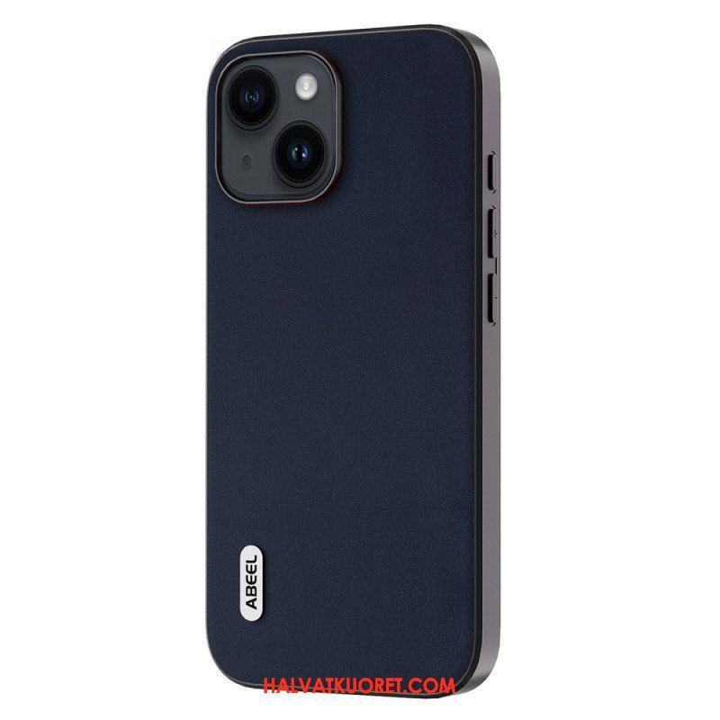 Case iPhone 15 Plus Aitoa Nappanahkaa Abeel