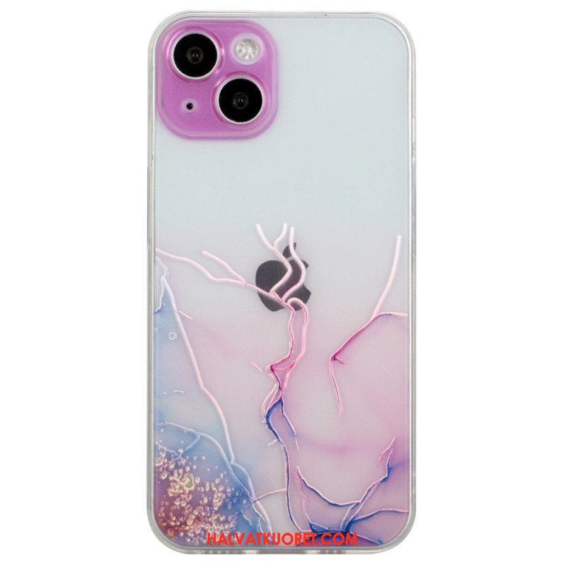 Case iPhone 15 Plus Joustava Marmori