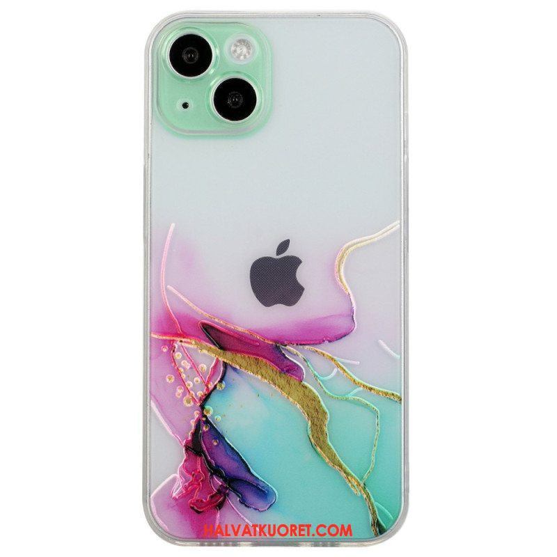 Case iPhone 15 Plus Joustava Marmori