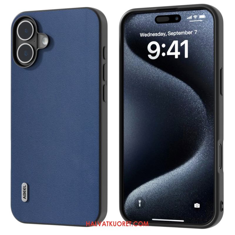 Case iPhone 16 Plus Puhelinkuoret Abeel Keinonahkaa