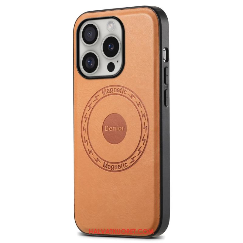 Case iPhone 16 Pro Max Puhelinkuoret Denior Magneettinen Keinonahka