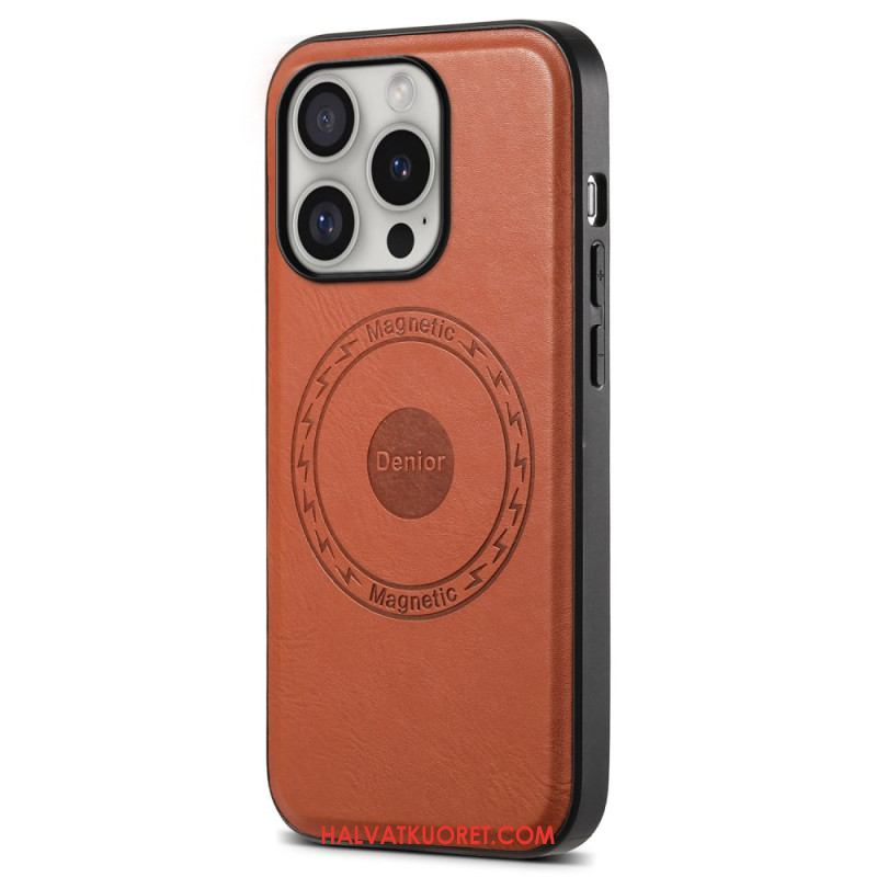 Case iPhone 16 Pro Max Puhelinkuoret Denior Magneettinen Keinonahka