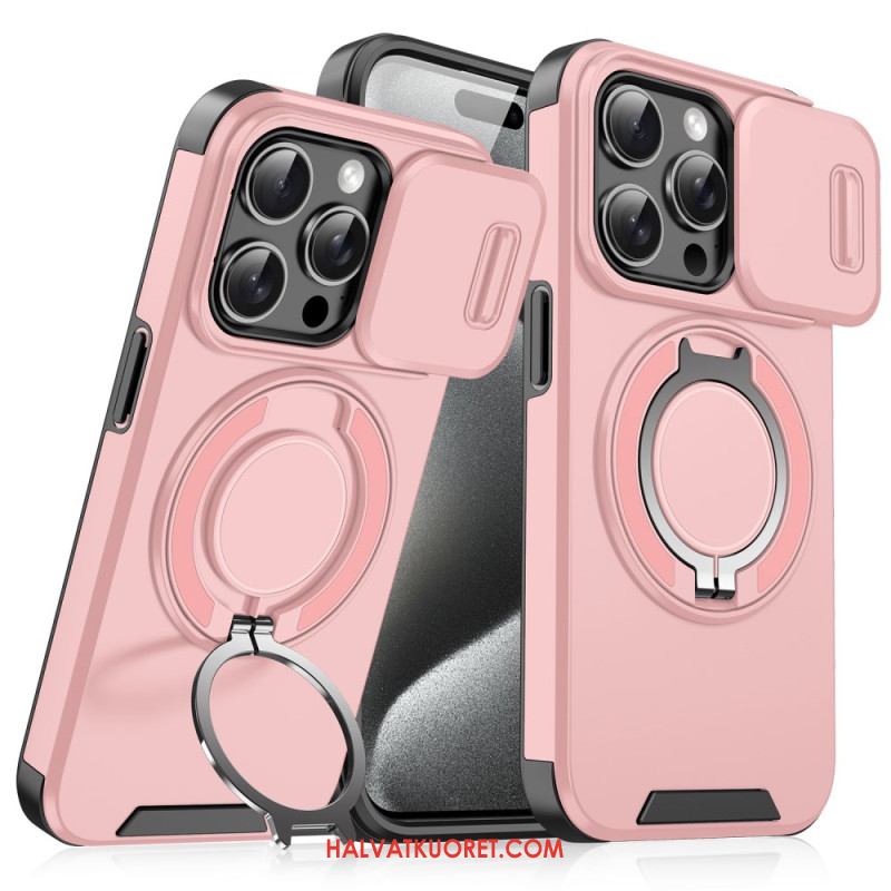 Case iPhone 16 Pro Max Puhelinkuoret Liukuvan Kameran Tuki Ja Suojaus