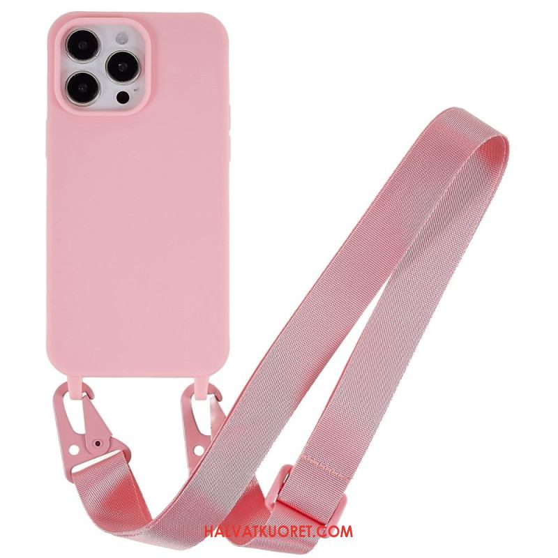 Case iPhone 16 Pro Puhelinkuoret Säädettävä Hihna