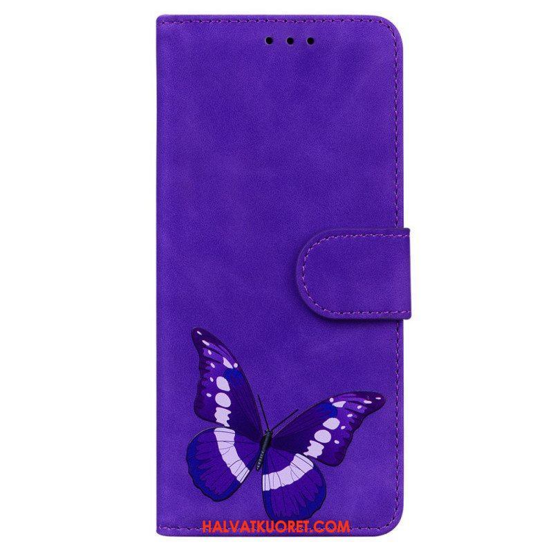 Flip Case OnePlus Nord CE 2 5G Huomaamaton Perhonen