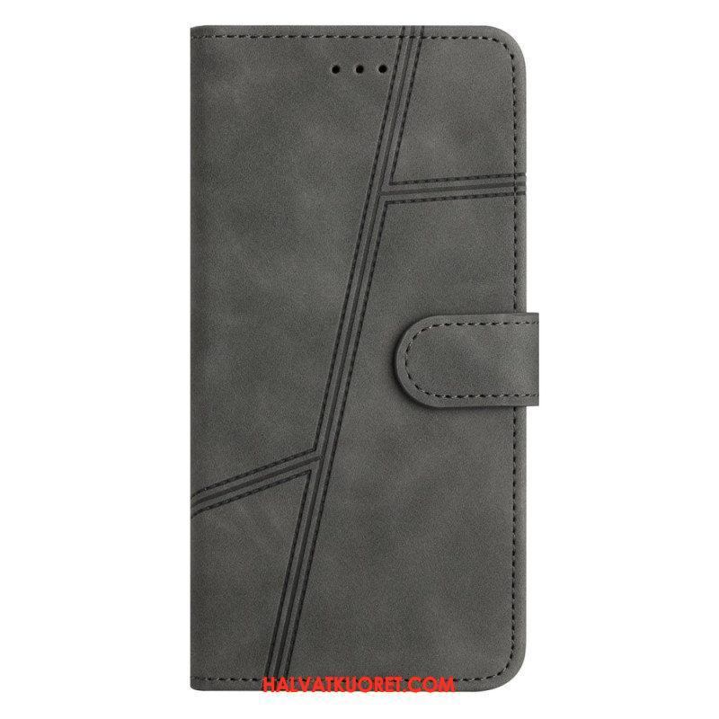 Flip Case Samsung Galaxy A53 5G Suojaketju Kuori Lanyard Lines