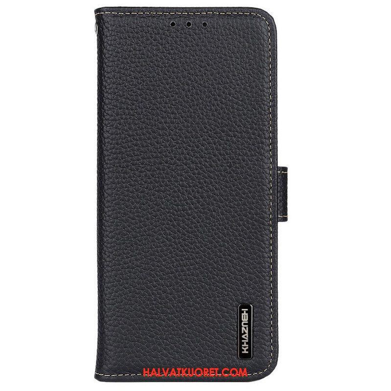 Flip Case Samsung Galaxy M33 5G Khazneh Litsi Nahka