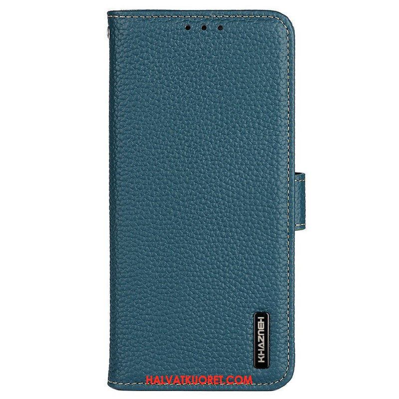 Flip Case Samsung Galaxy M33 5G Khazneh Litsi Nahka