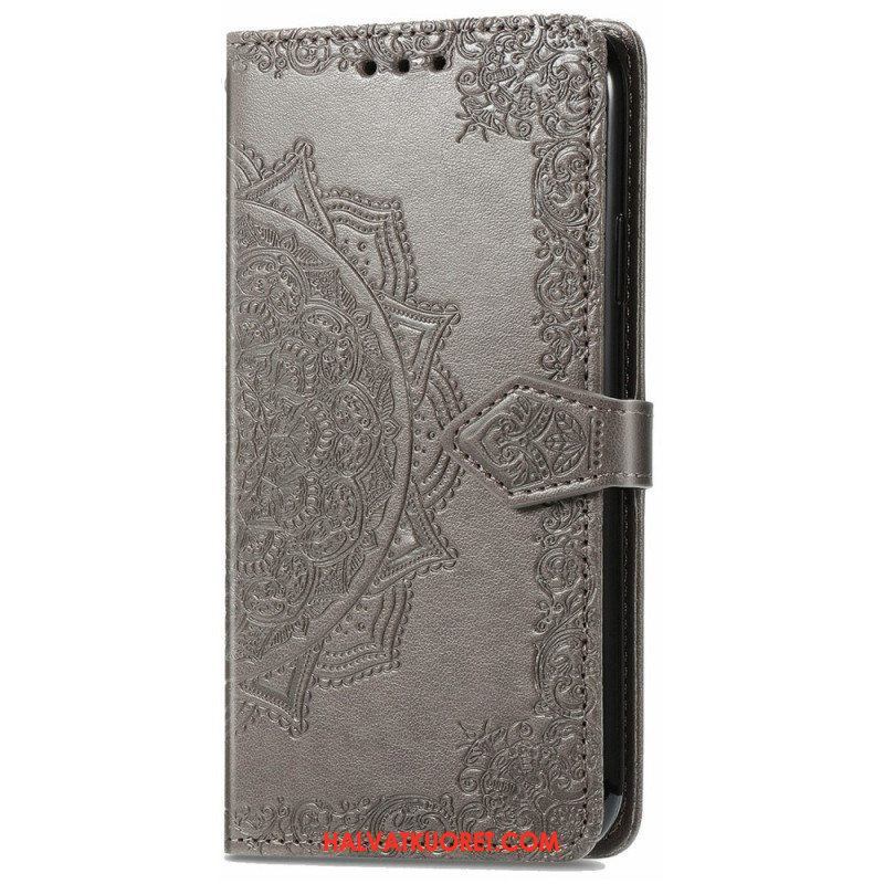 Flip Case Samsung Galaxy S22 Ultra 5G Mandala Keskiaika