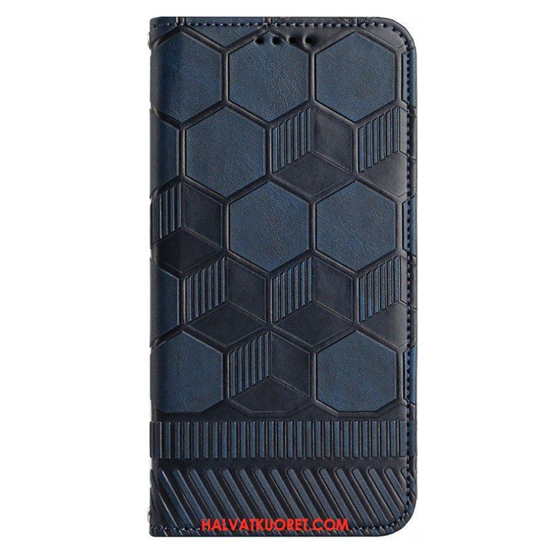 Flip Case Samsung Galaxy S23 5G Jalkapallon Kuvio