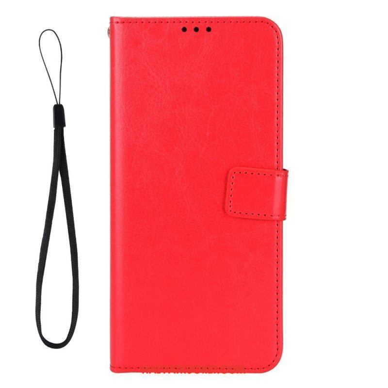 Flip Case Sony Xperia 10 IV Näyttävä Keinonahka