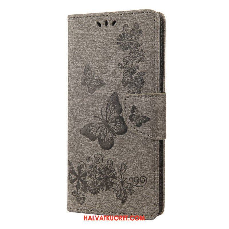 Flip Case Sony Xperia 10 IV Perhosia Lennossa