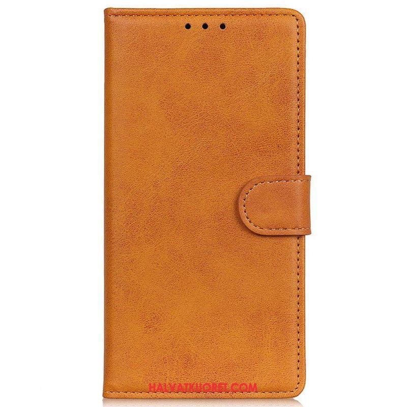 Flip Case Xiaomi 13 Matta Keinonahka