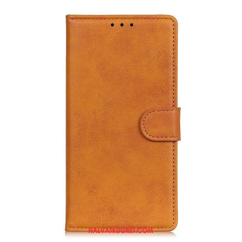 Flip Case Xiaomi Redmi Note 11 Pro / 11 Pro 5G Retro Mattanahkaefekti