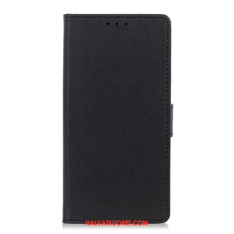 Flip Case Xiaomi Redmi Note 11 Pro Plus 5G Klassinen Nahkaefekti