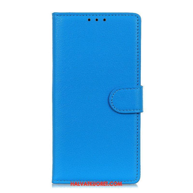 Flip Case Xiaomi Redmi Note 11 Pro Plus 5G Perinteinen Litsi-nahka