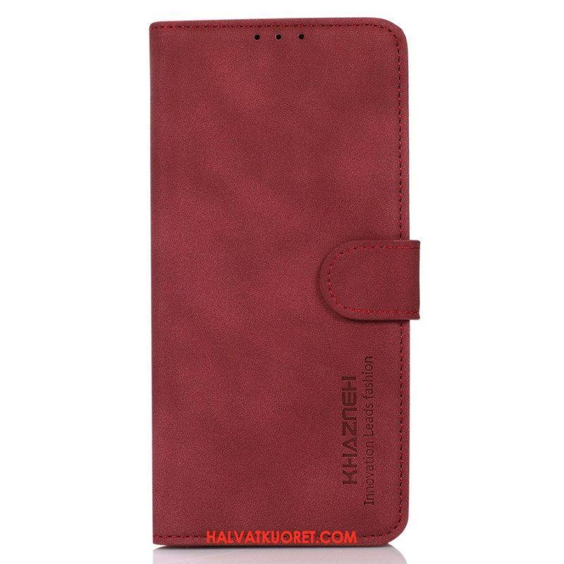 Flip Case Xiaomi Redmi Note 12 5G Khazneh Fashion Leather Effect