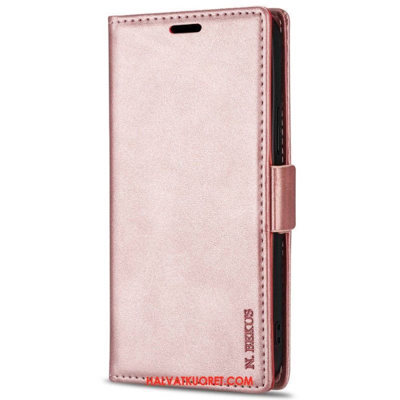 Flip Case iPhone 14 Pro Max Ln.bekus Nahkaefekti