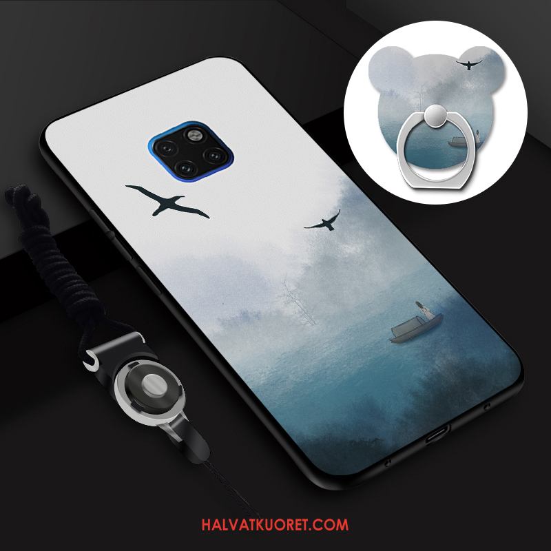 Huawei Mate 20 Pro Kuoret Ripustettava Kaula Suojaus Keltainen, Huawei Mate 20 Pro Kuori Kotelo Pehmeä Neste