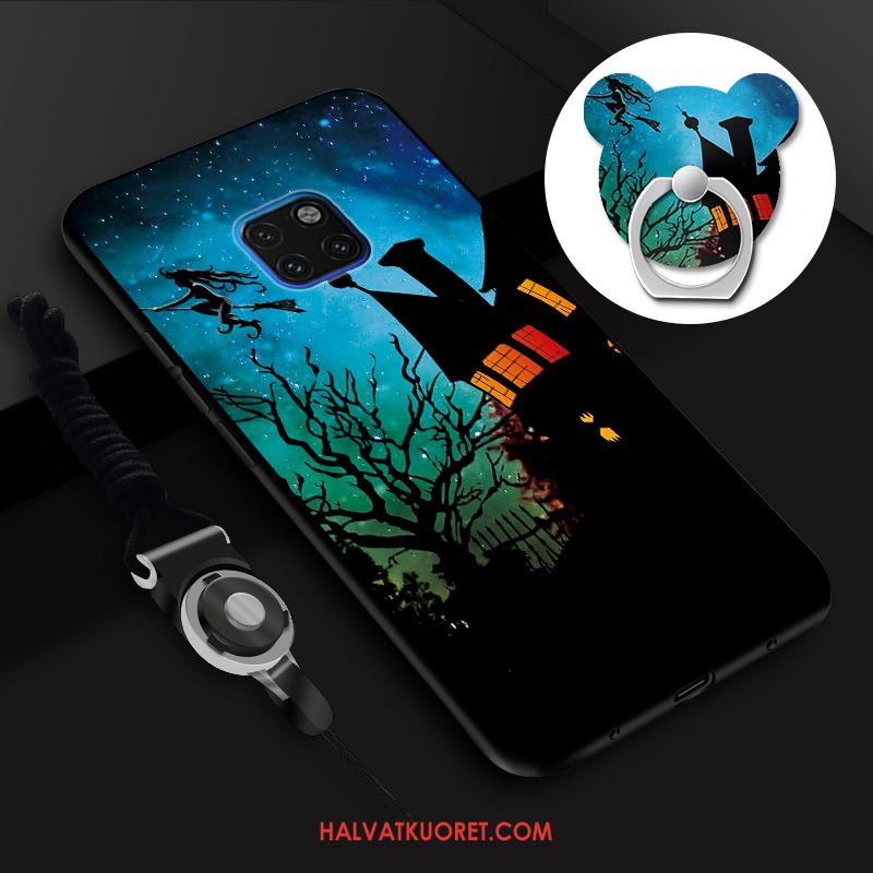 Huawei Mate 20 Pro Kuoret Ripustettava Kaula Suojaus Keltainen, Huawei Mate 20 Pro Kuori Kotelo Pehmeä Neste