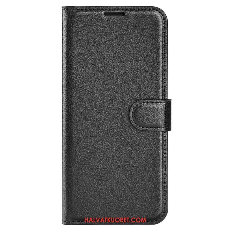 Kotelot Huawei Nova 11 Pro Classic Litchi Faux Leather